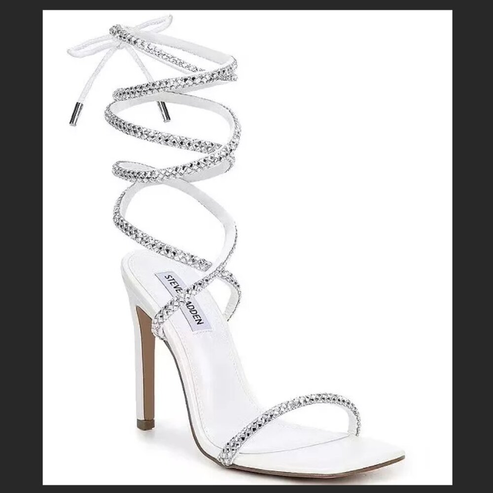 Steve Madden With Box Uplift Wrap Up Heel - image 1